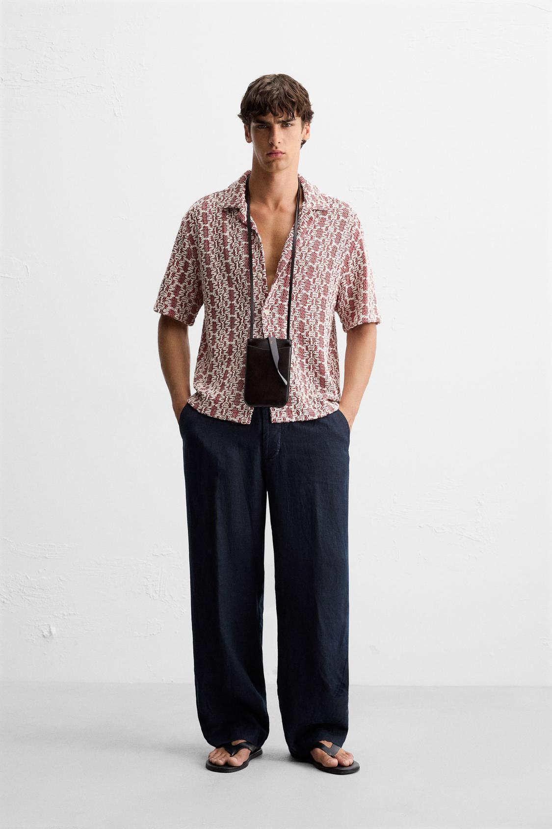 CHEMISE STRUCTURÉE CROCHET