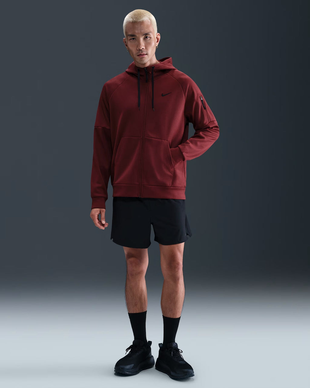 Haut de Fitness à Zip Therma-Fit