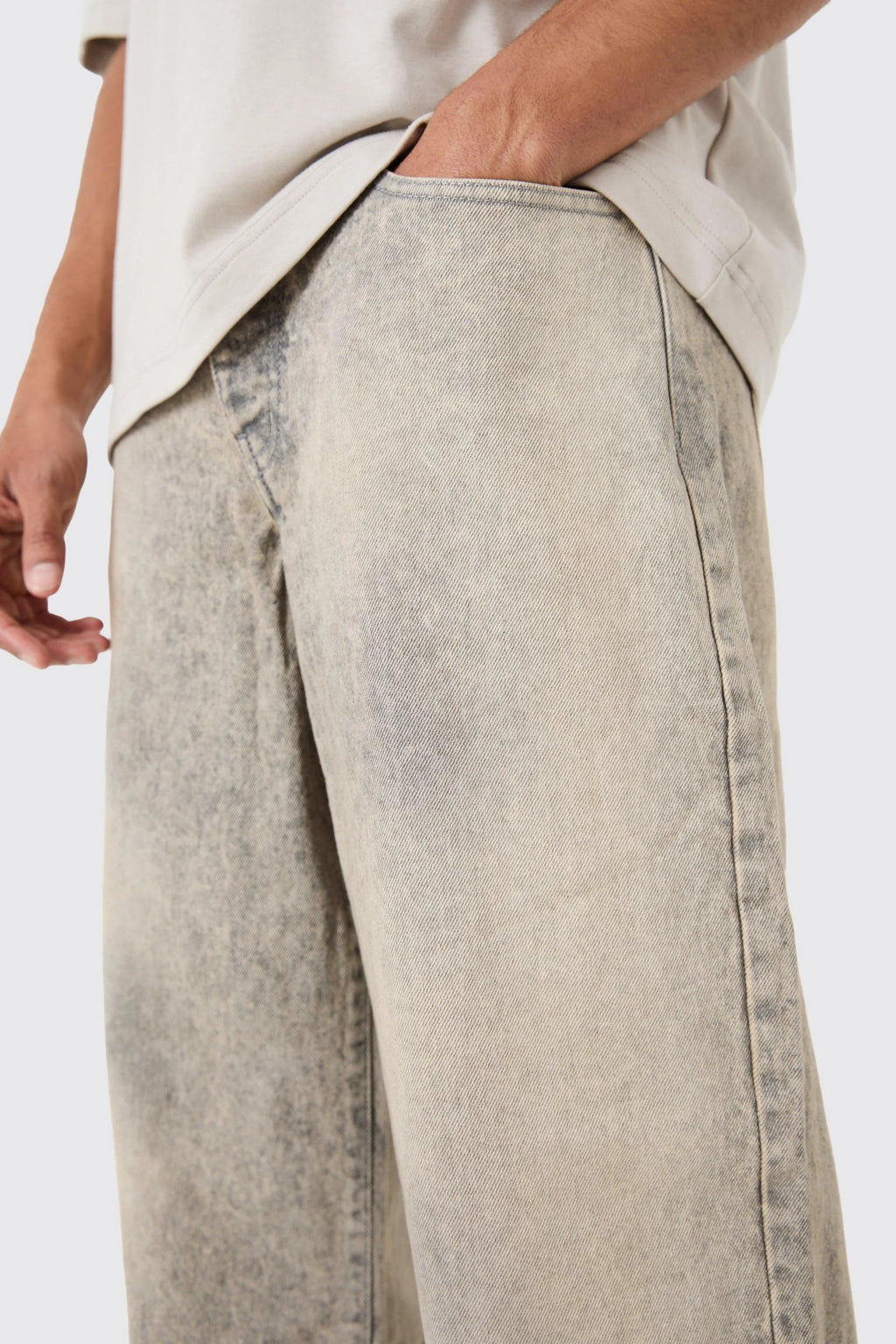 JEAN BAGGY EN DENIM TEINT