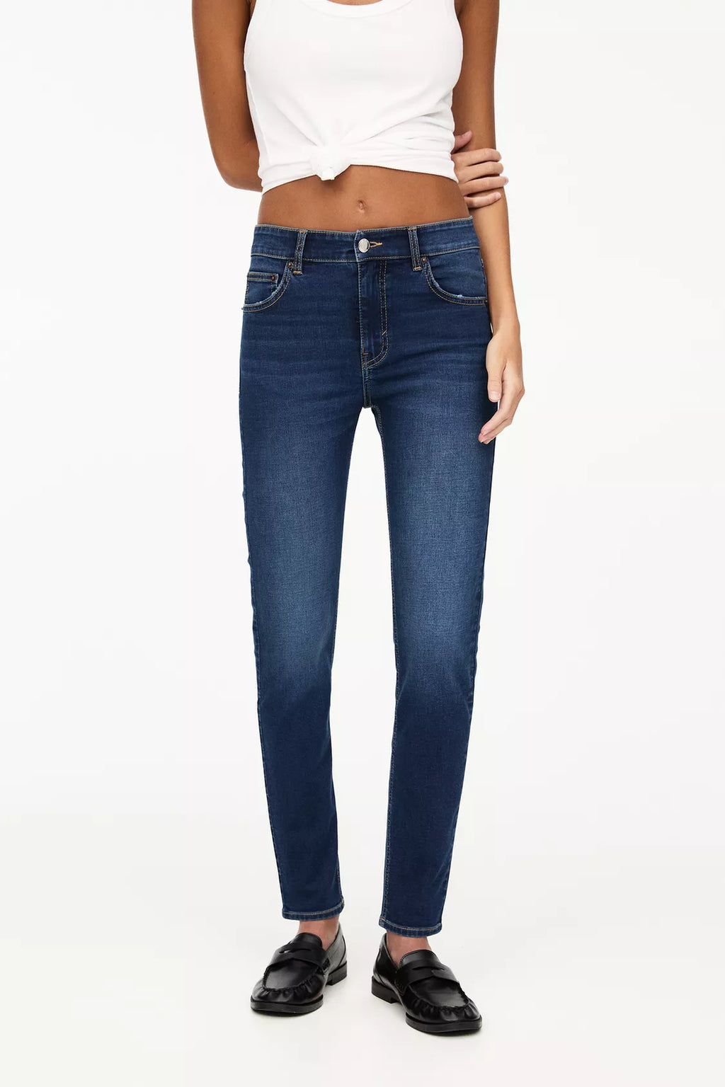 JEAN SKINNY MID RISE
