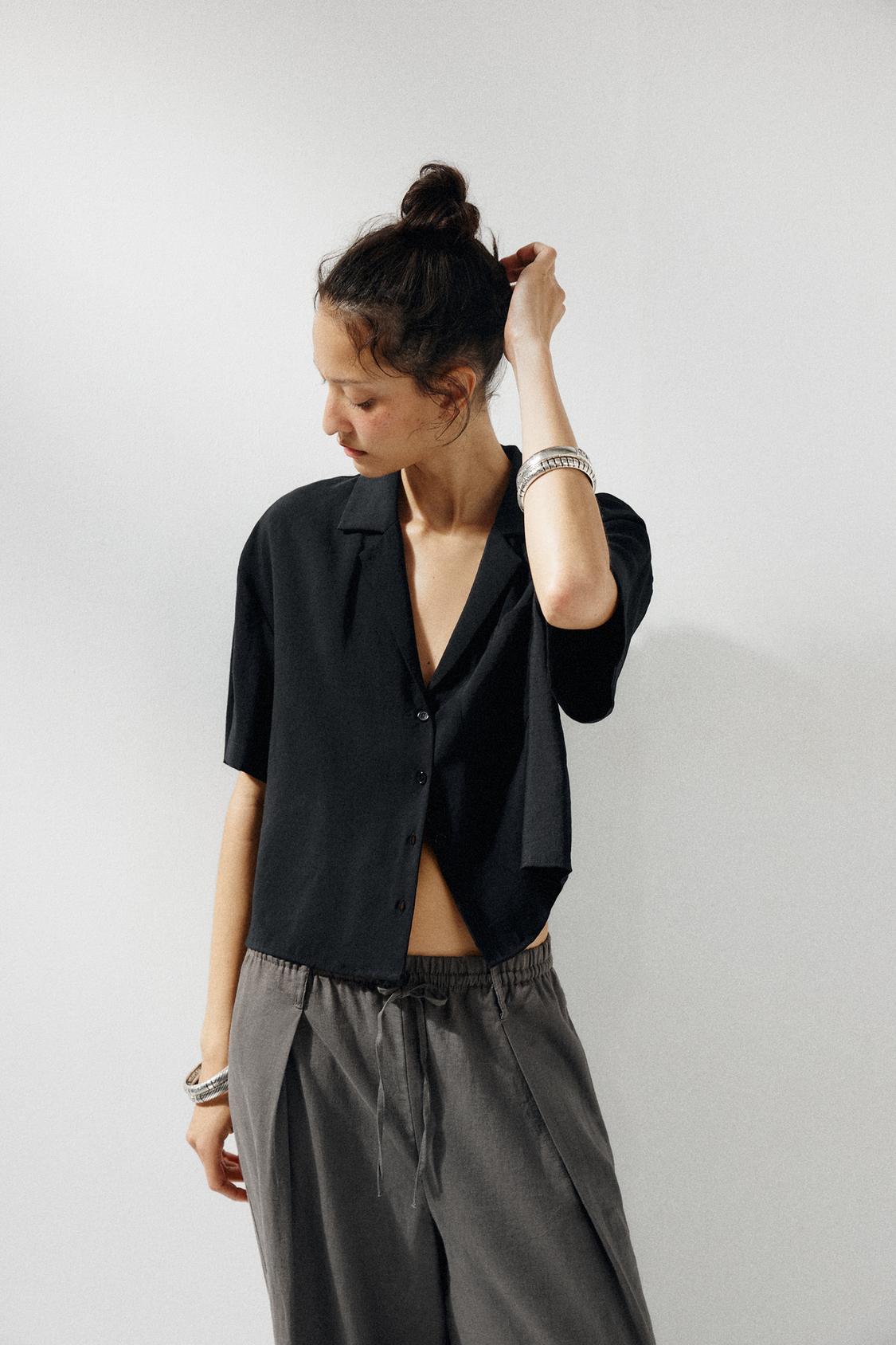 CHEMISE FLUIDE POCHE