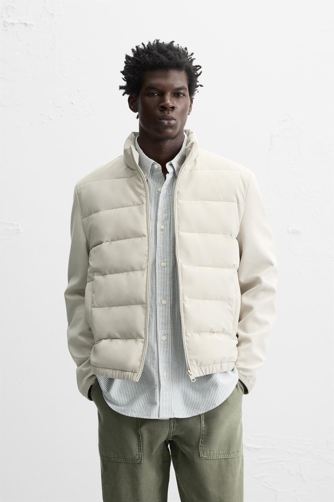 VESTE MATELASSÉE COMBINÉE