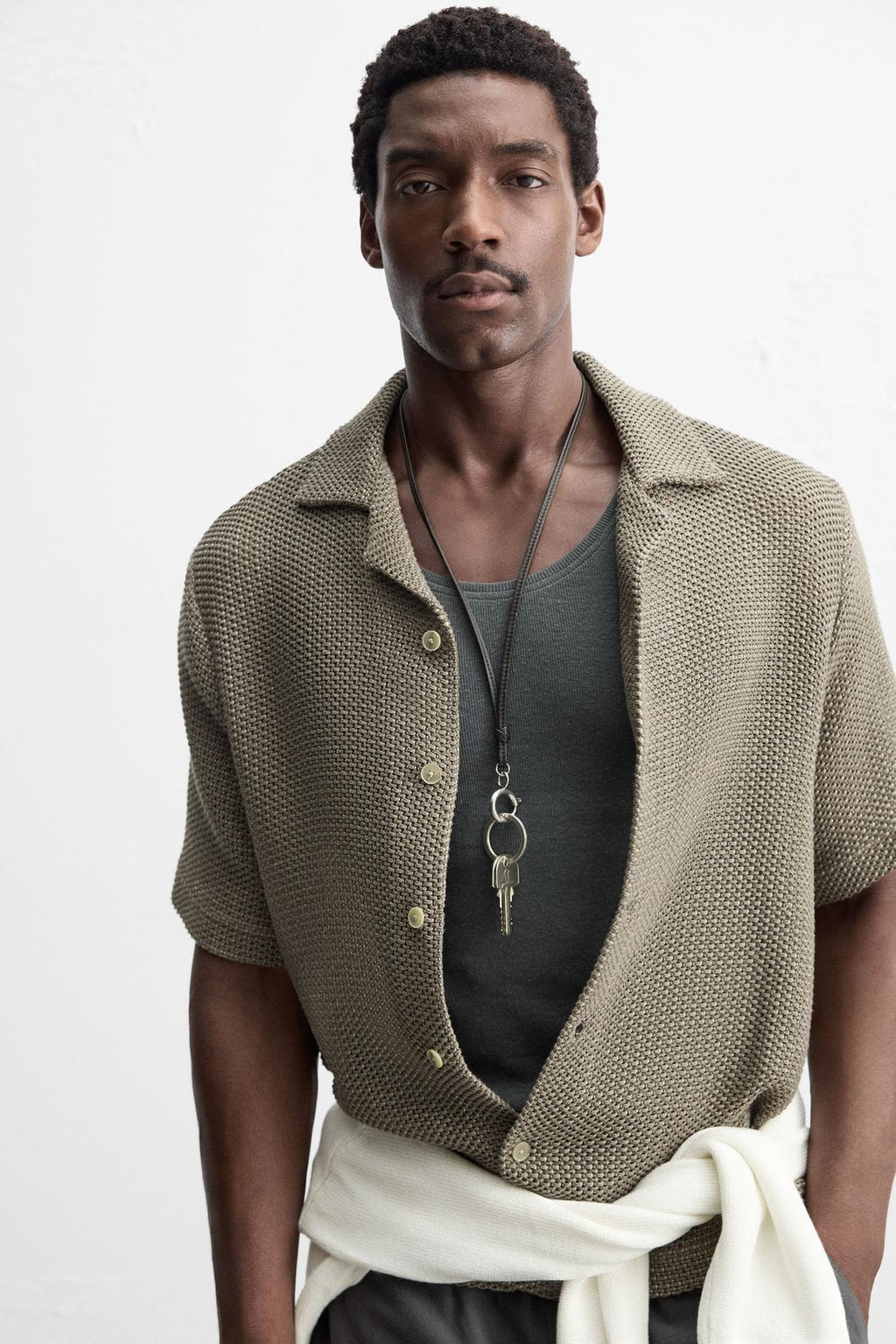 CHEMISE STRUCTURÉE OUVERTE