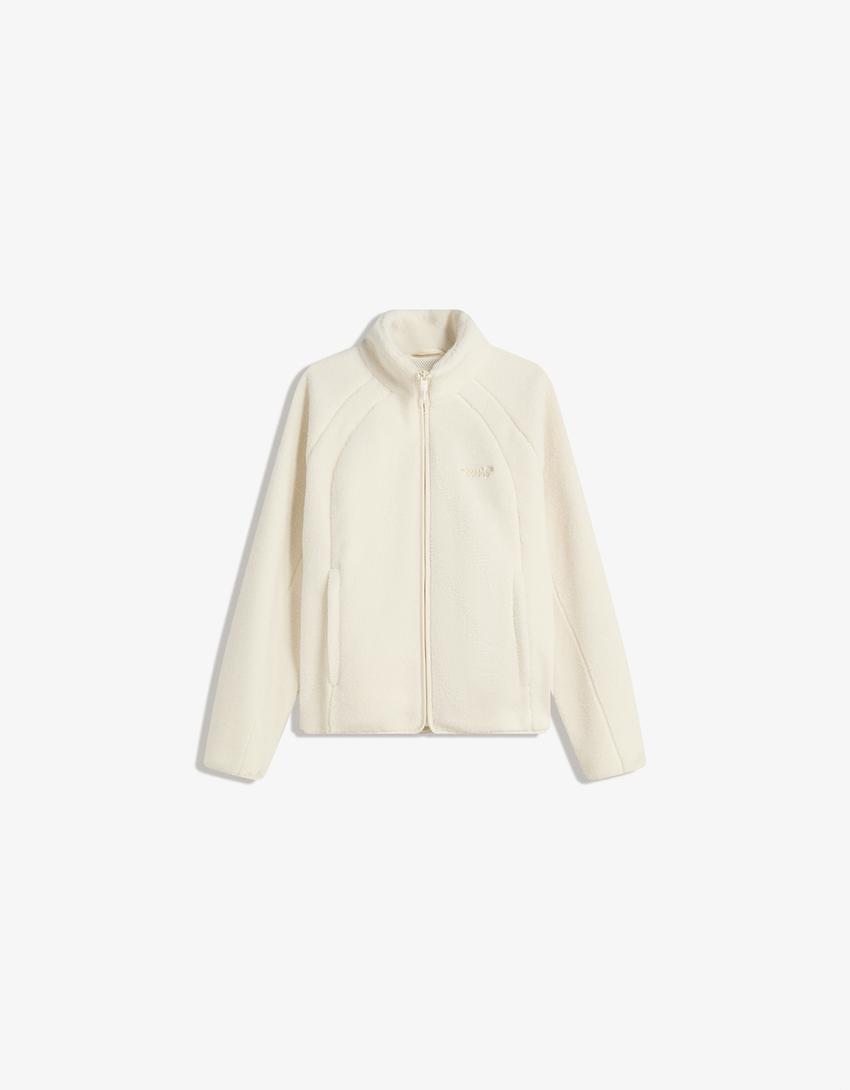 VESTE EN MOUTON SYNTHÉTIQUE