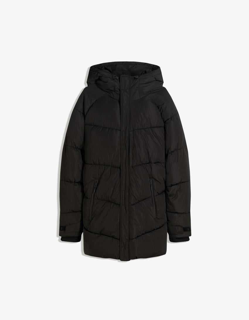 MANTEAU LONG BOUFFANT