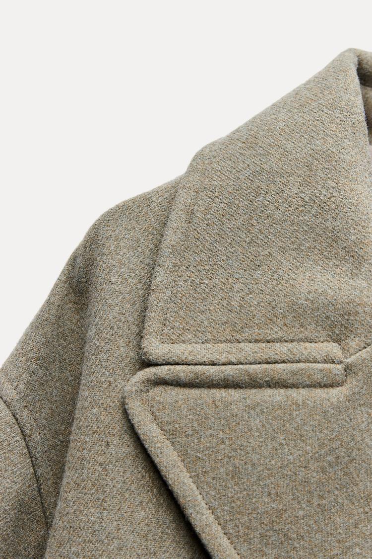 MANTEAU COURT CROISE