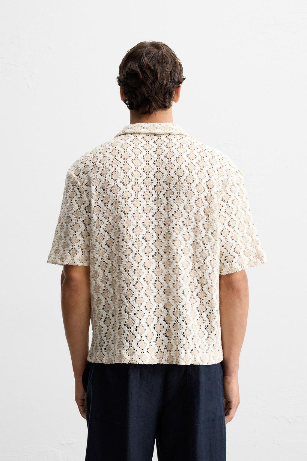 CHEMISE STRUCTURÉE CROCHET