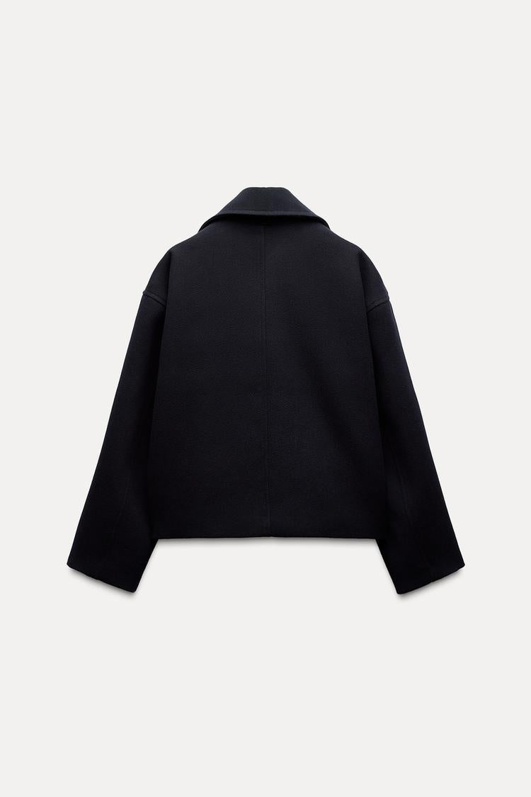 MANTEAU COURT CROISE