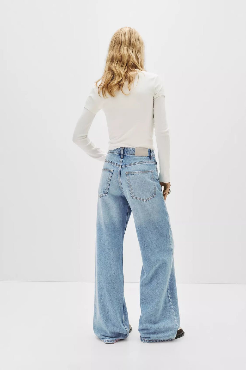 JEAN WIDE LEG TAILLE HAUTE