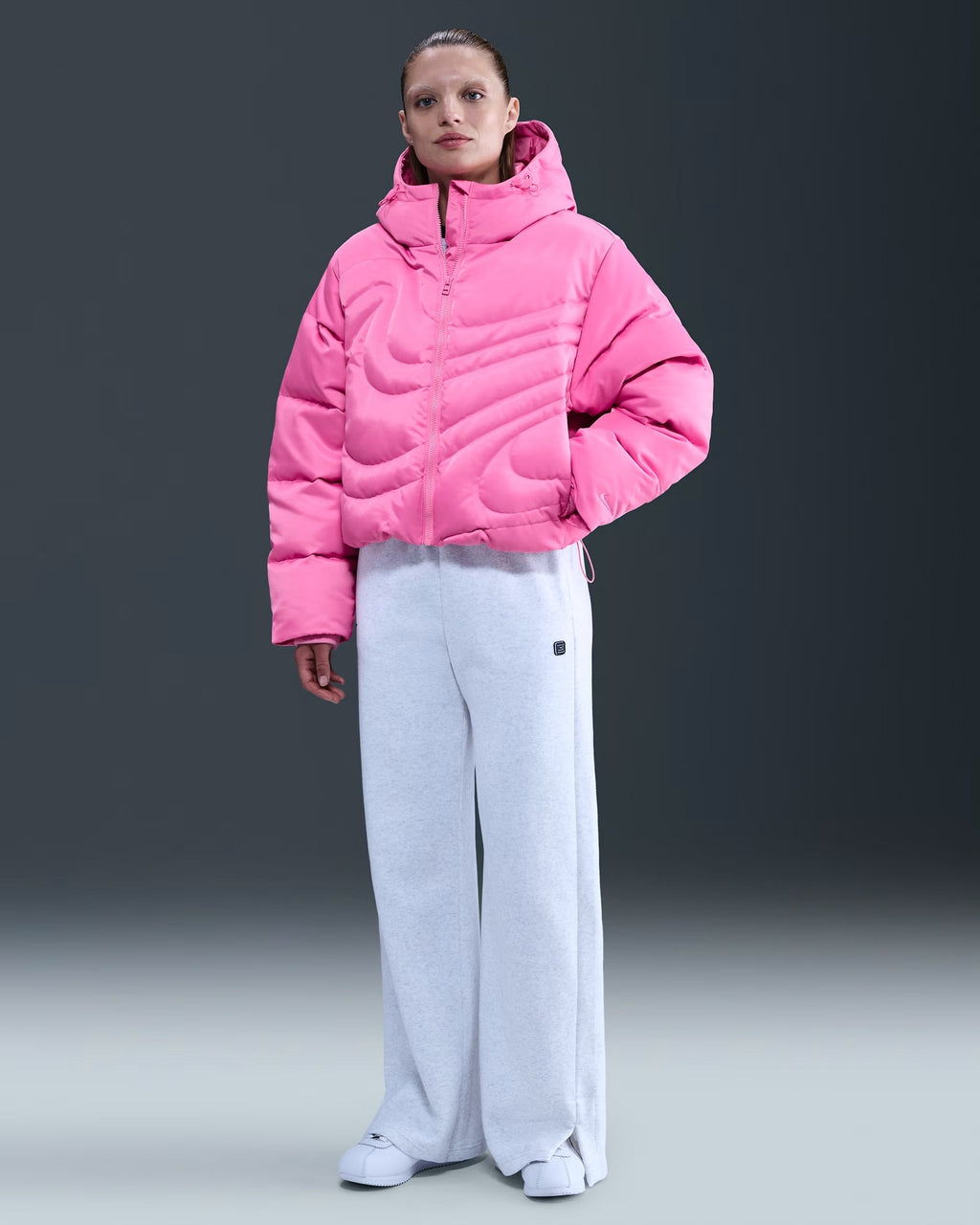 Doudoune Oversize en Duvet Therma-FIT