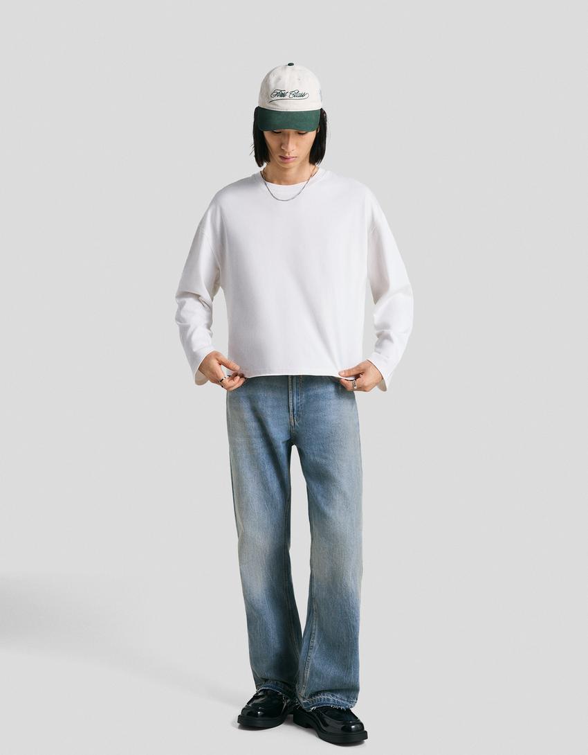 JEANS FLARE FIT STRAIGHT FIT