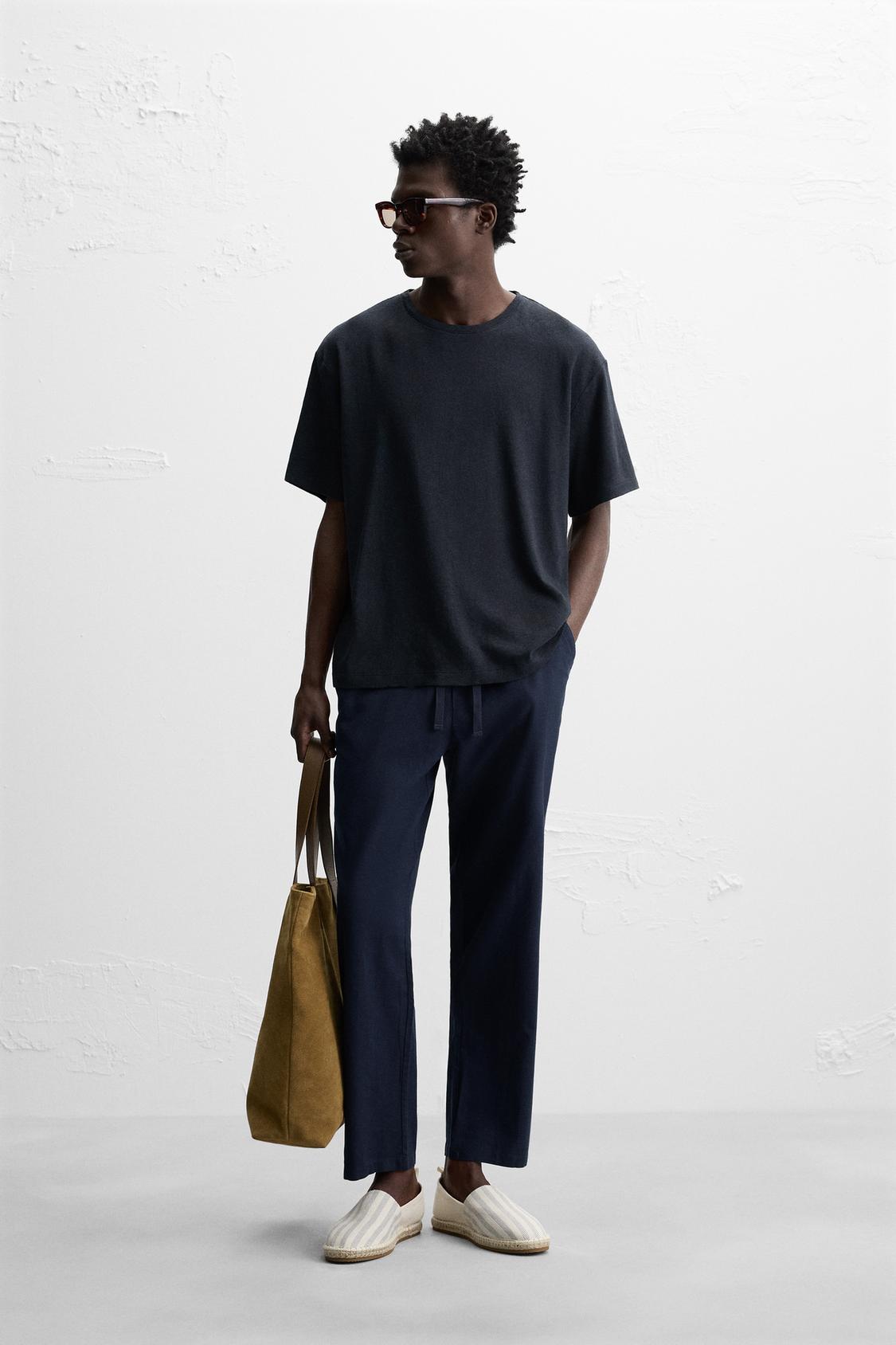 PANTALON RELAXED FIT COTON - LIN