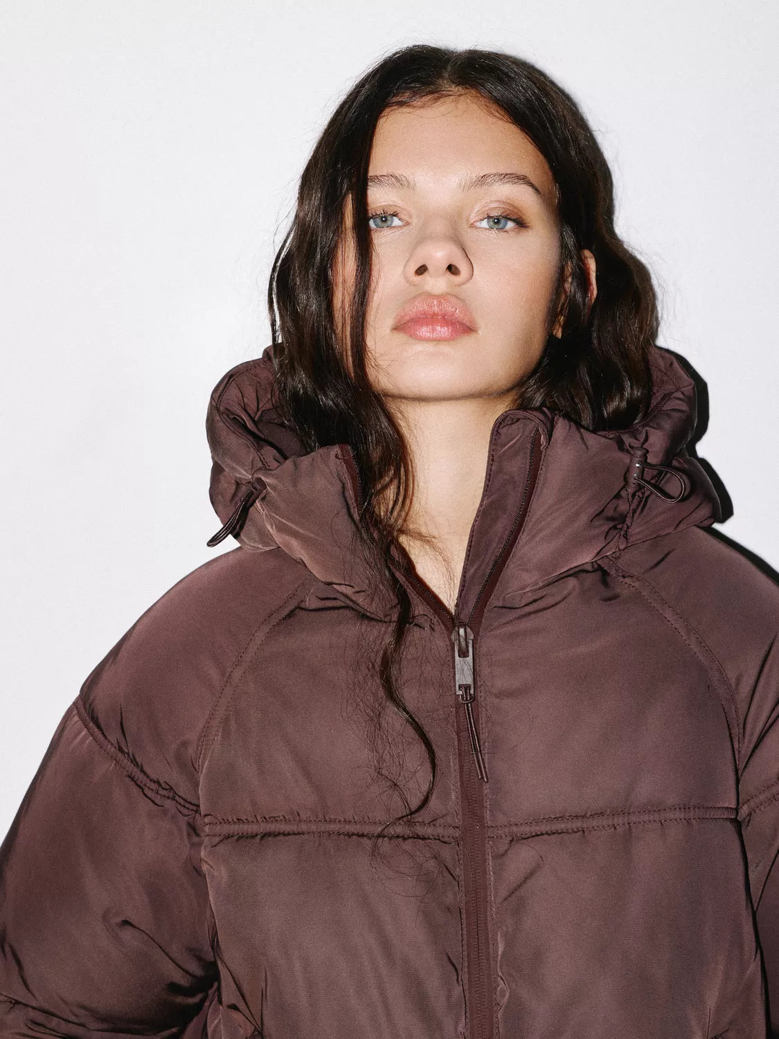 VESTE MATELASSÉE À CAPUCHE