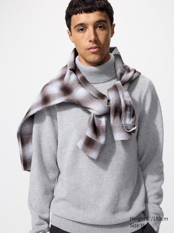 COL ROULÉ 100% LAINE