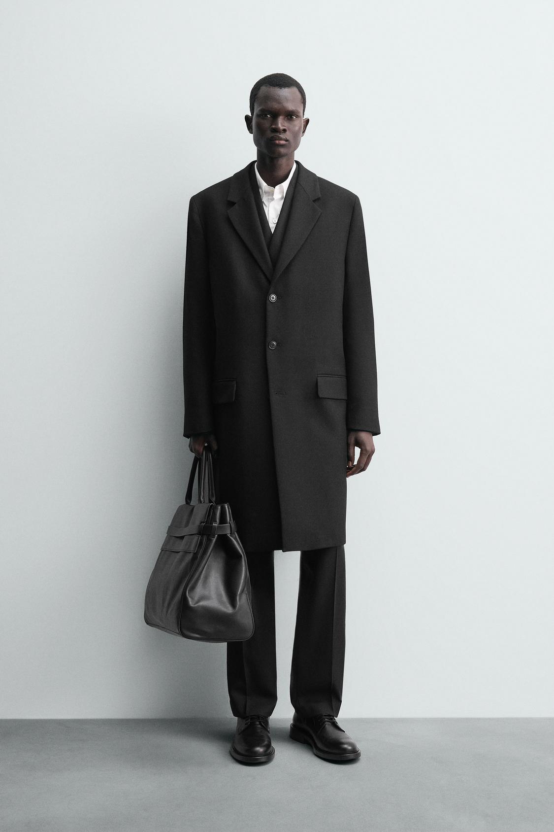 MANTEAU LÉGER 100% LAINE