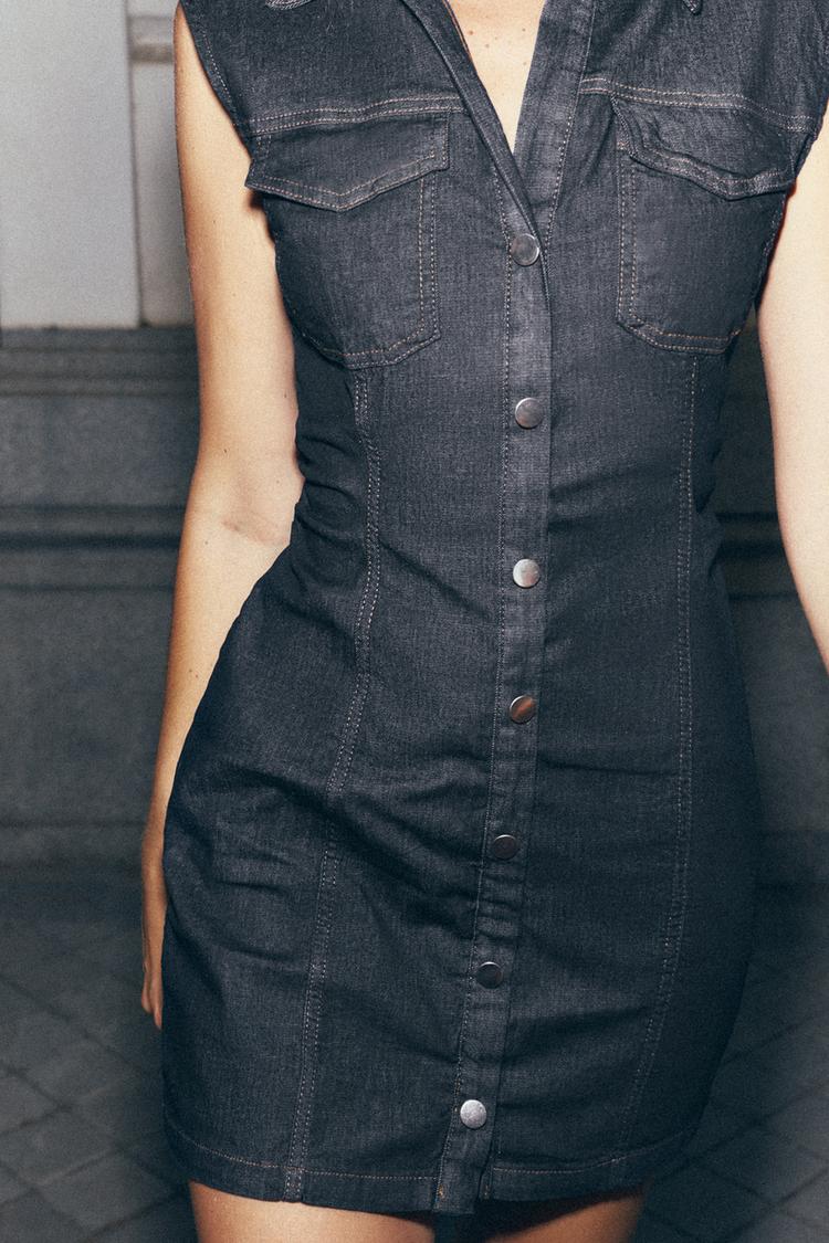 ROBE COURTE Z1975 EN DENIM