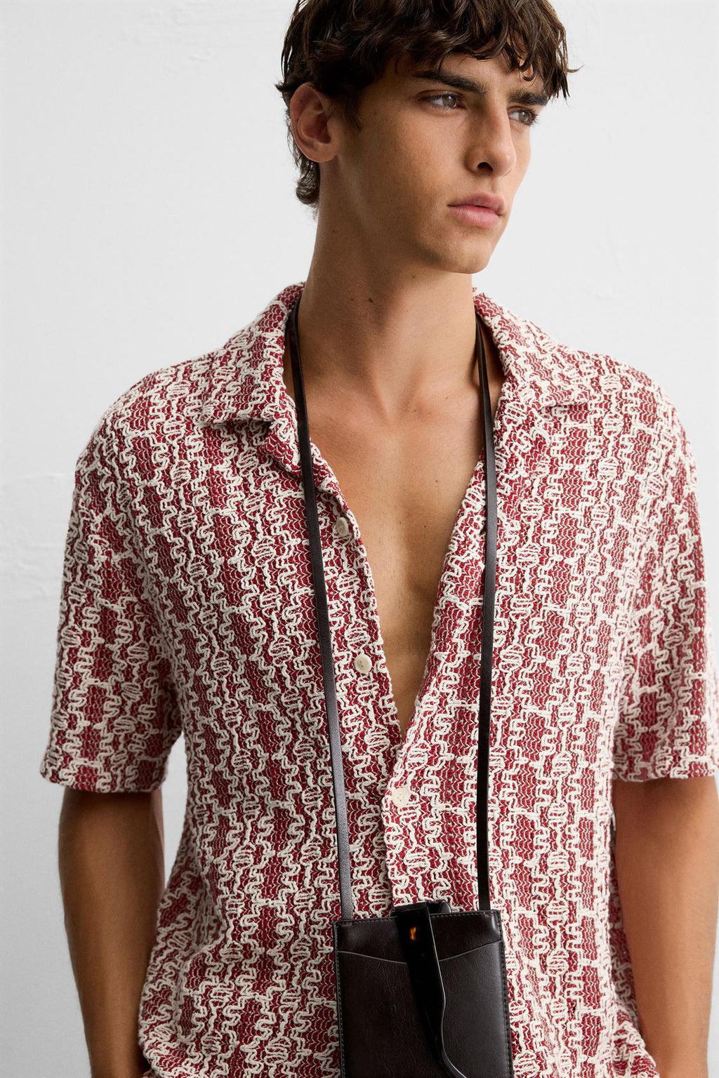 CHEMISE STRUCTURÉE CROCHET