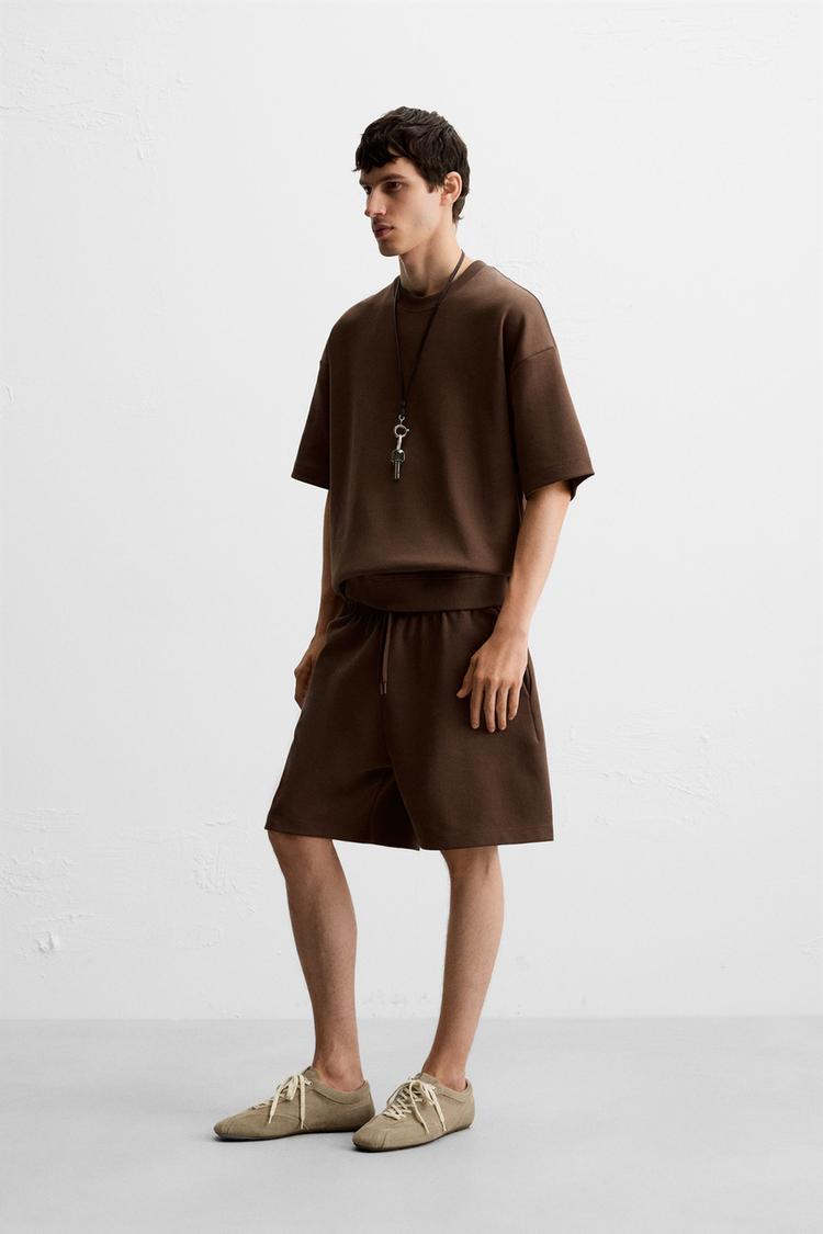 BERMUDA STRUCTURÉ INTERLOCK