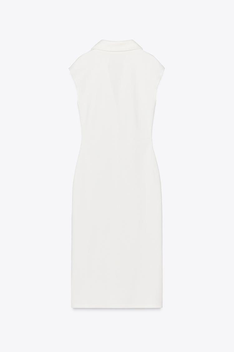 ROBE CHEMISE PIQUÉE