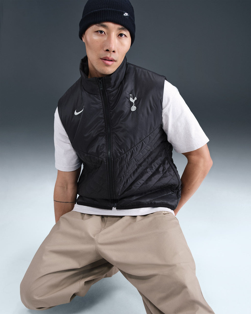 Doudoune sans manches de foot d'épaisseur moyenne Nike Therma-FIT