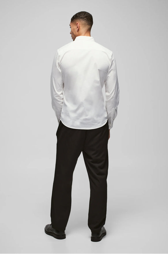 CHEMISE CINTRÉE À MANCHES LONGUES