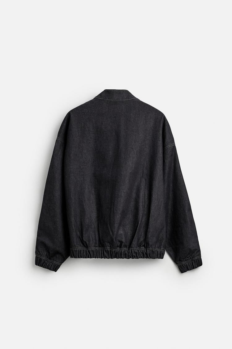 Veste en denim à poches