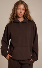 HOODIE PULLOVER EN COTON POLAIRE