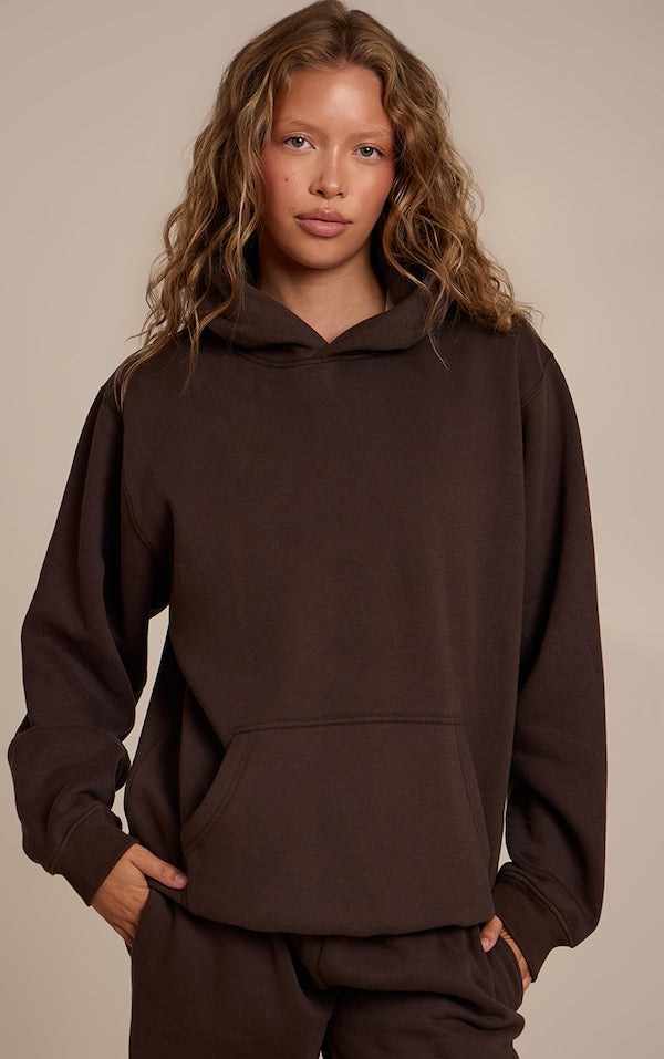 HOODIE PULLOVER EN COTON POLAIRE