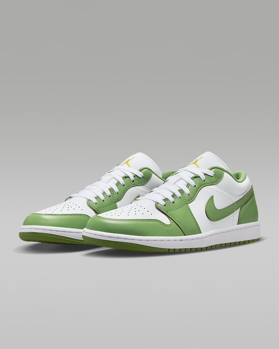 Air Jordan 1 Low - Blanc / Vert