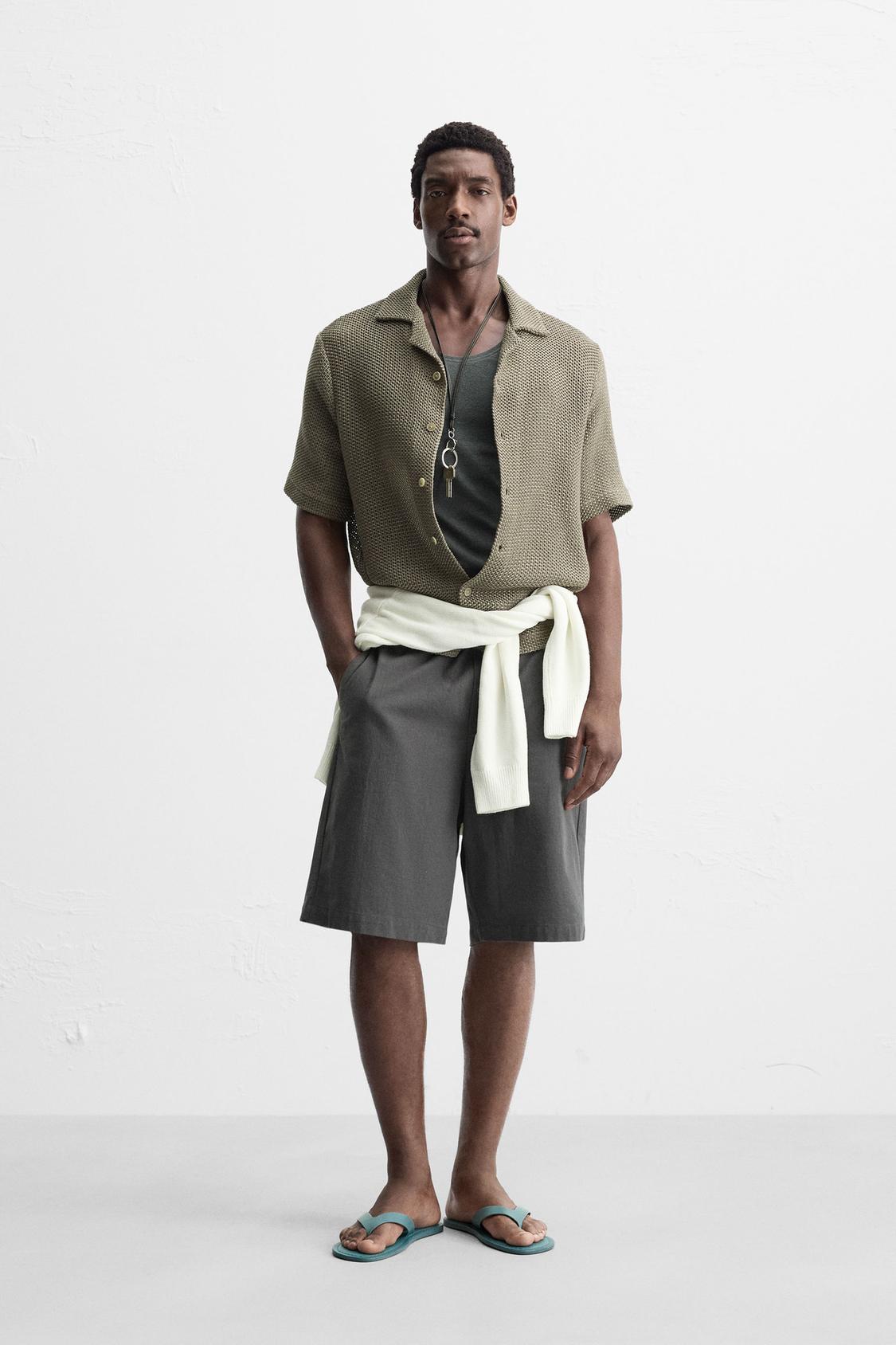 CHEMISE STRUCTURÉE OUVERTE