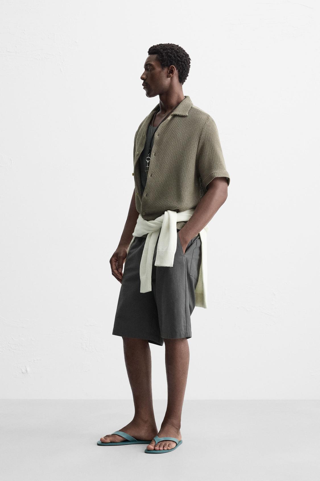 CHEMISE STRUCTURÉE OUVERTE