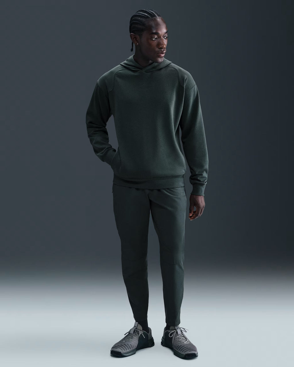 Sweat à Capuche de Training Deuxième Couche Dri-Fit