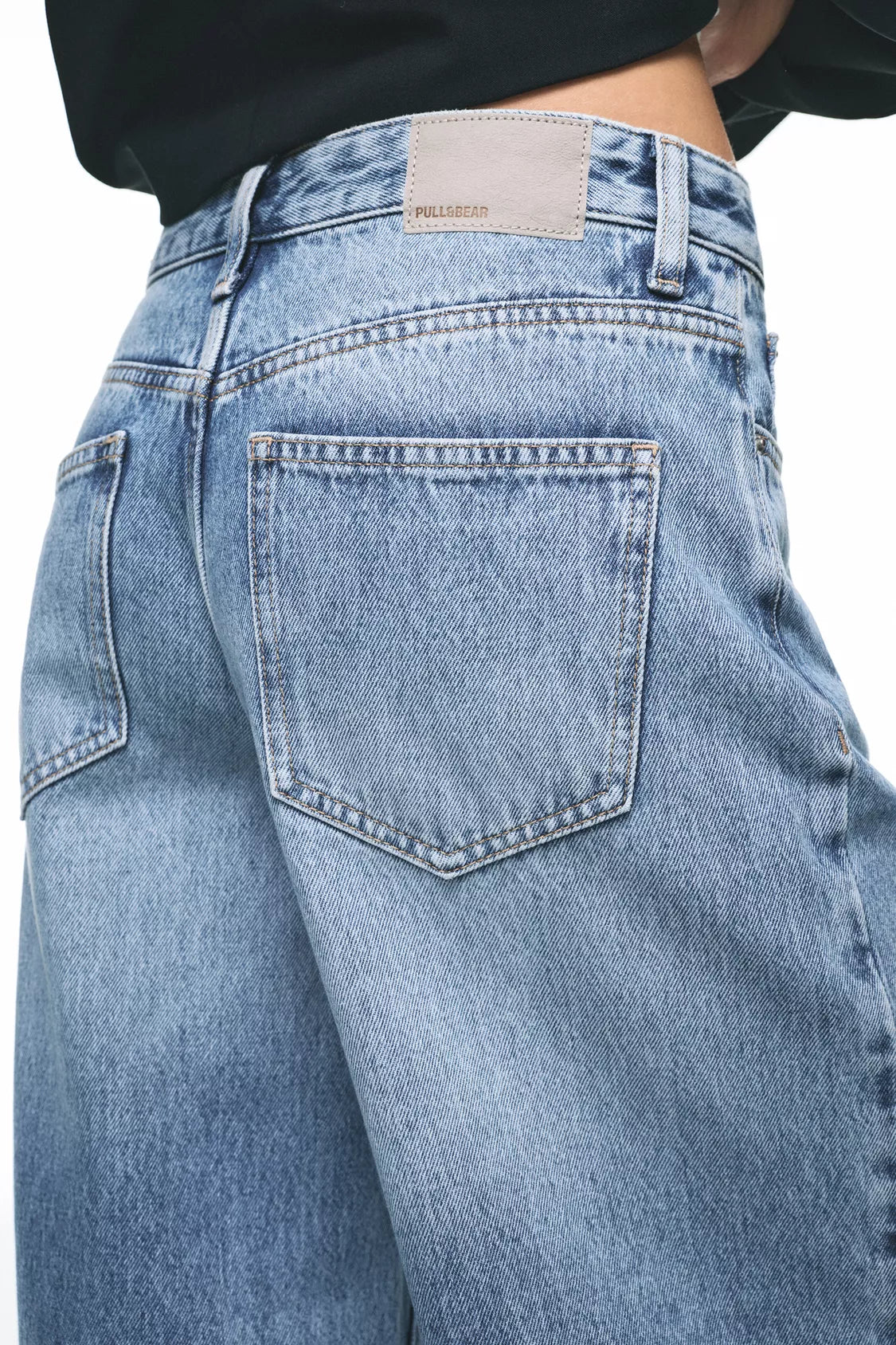 JEANS WIDE LEG TAILLE BASSE