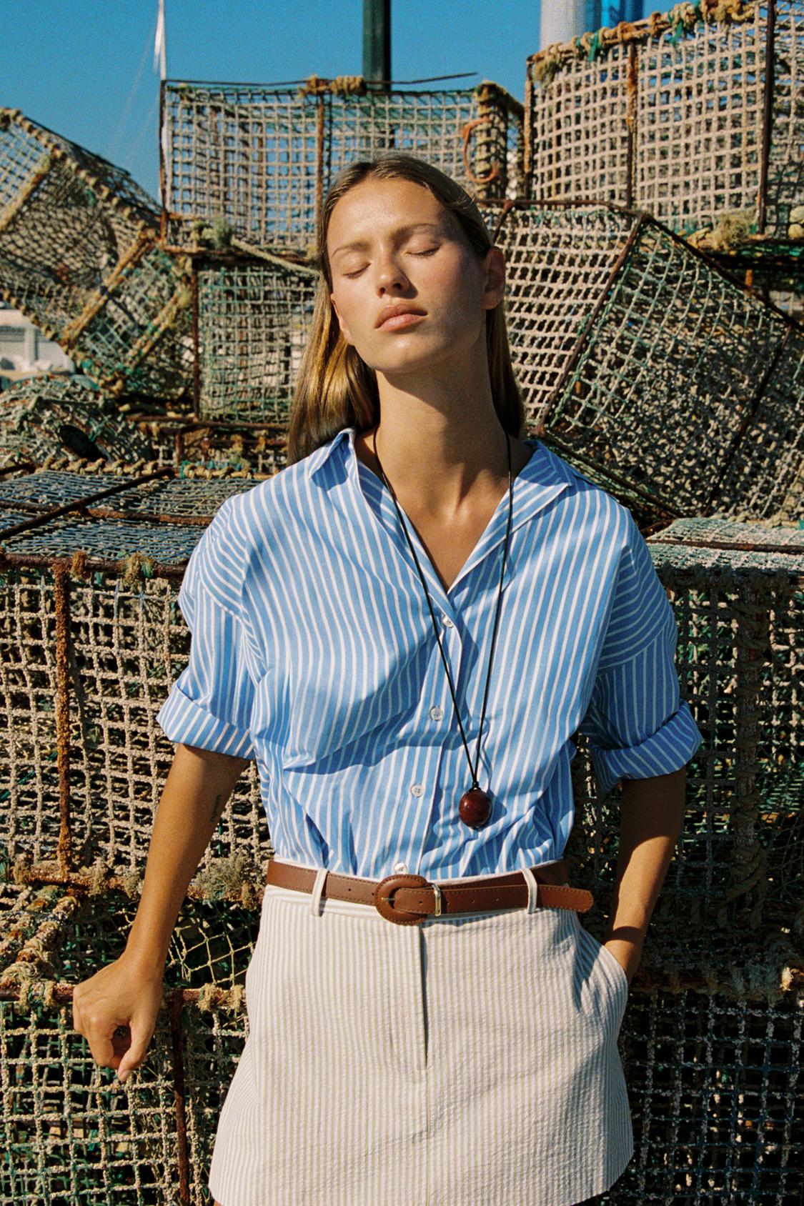 CHEMISE BASIQUE EN POPELINE