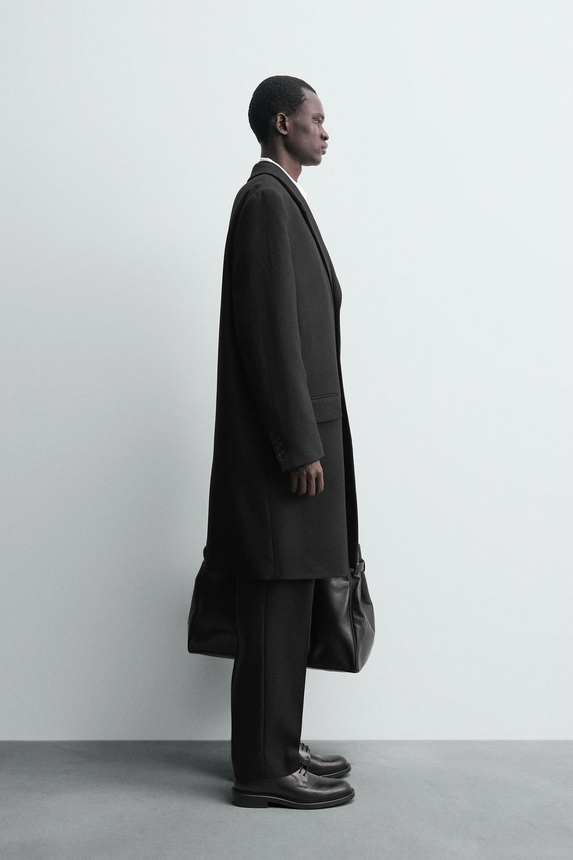 MANTEAU LÉGER 100% LAINE