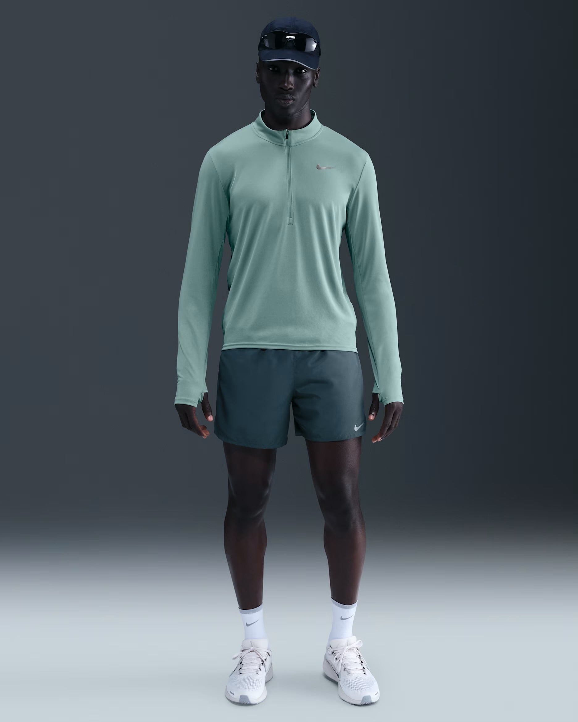 Haut de running à demi-zip Dri-Fit