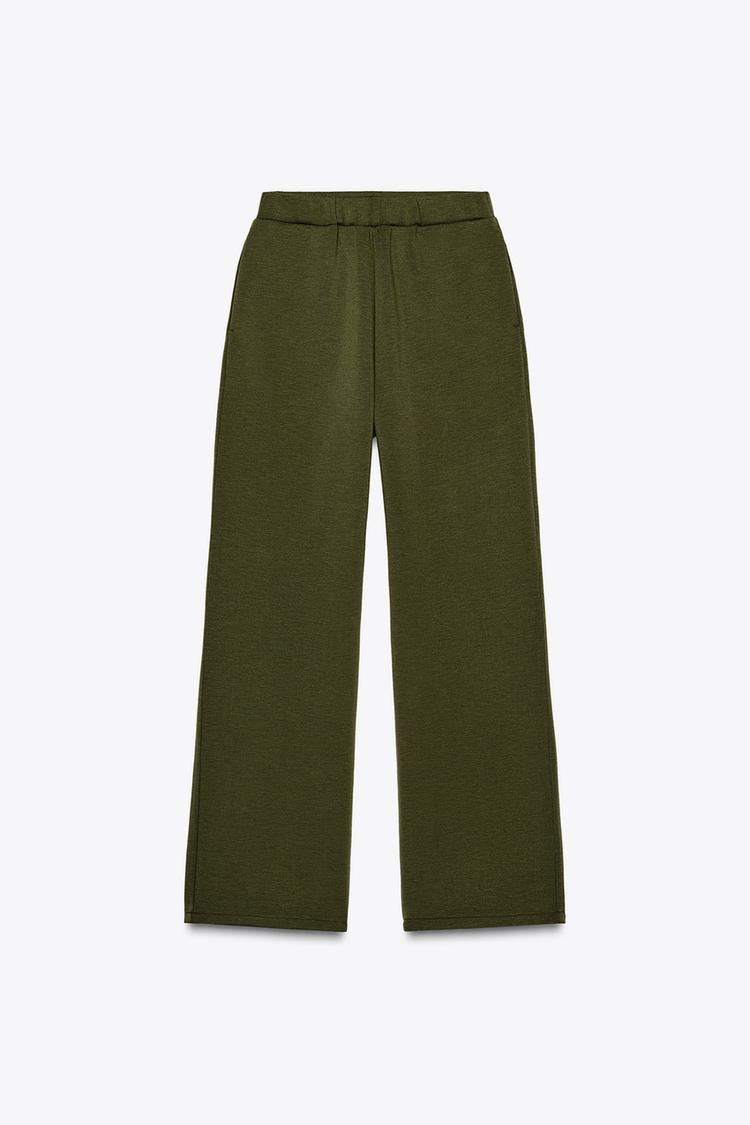 Pantalon fluide - Kaki foncé