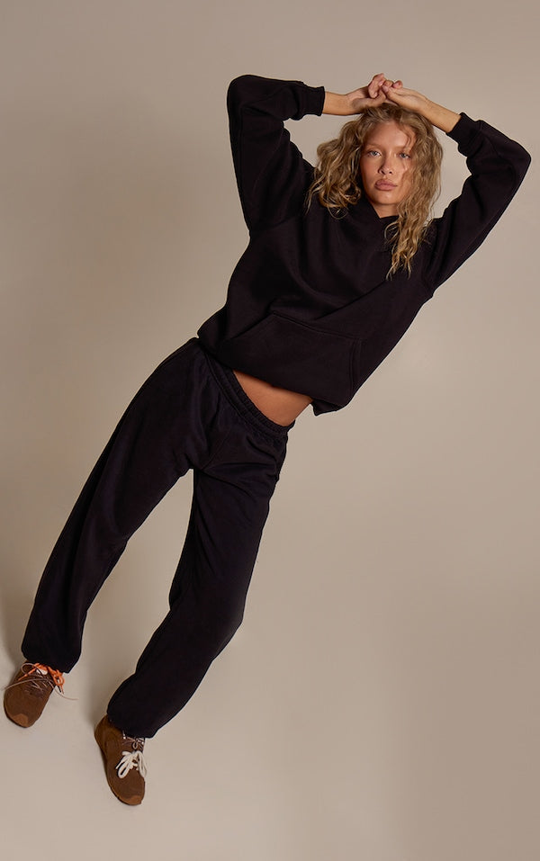 HOODIE PULLOVER EN COTON POLAIRE