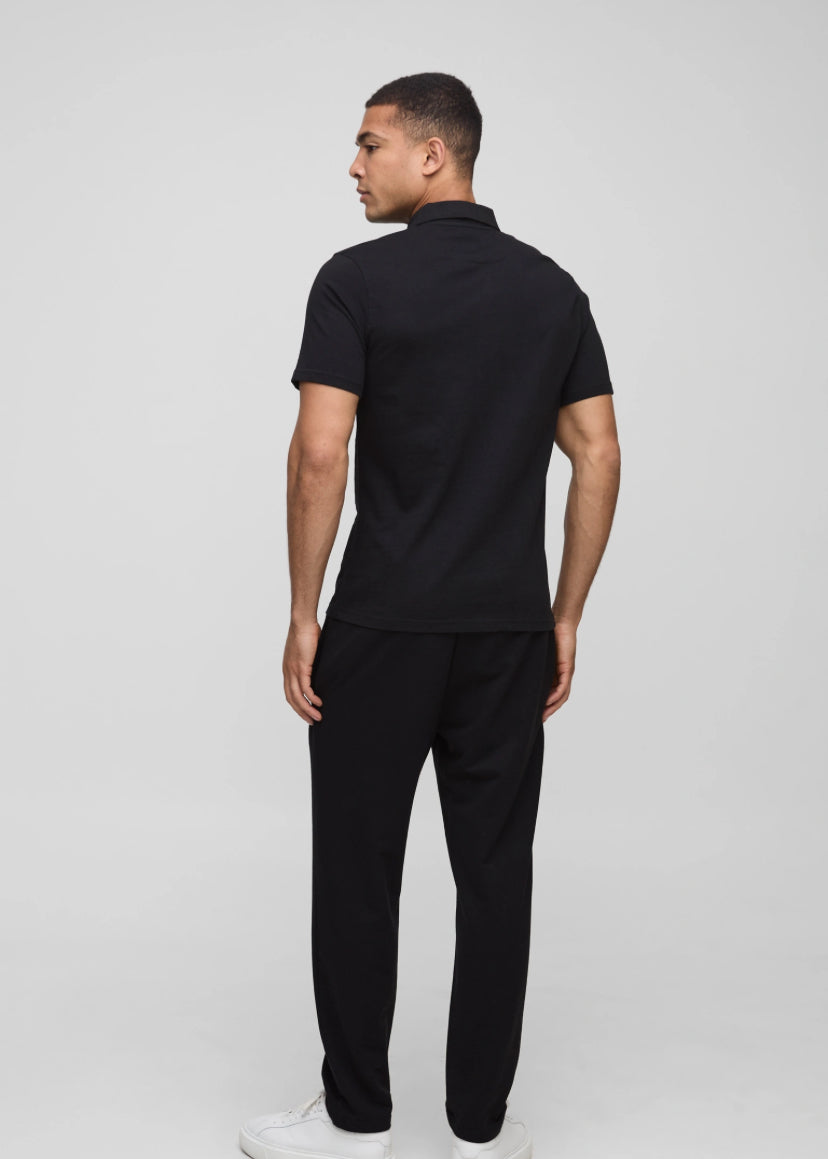 CHEMISE SLIM EN JERSEY À MANCHES COURTES