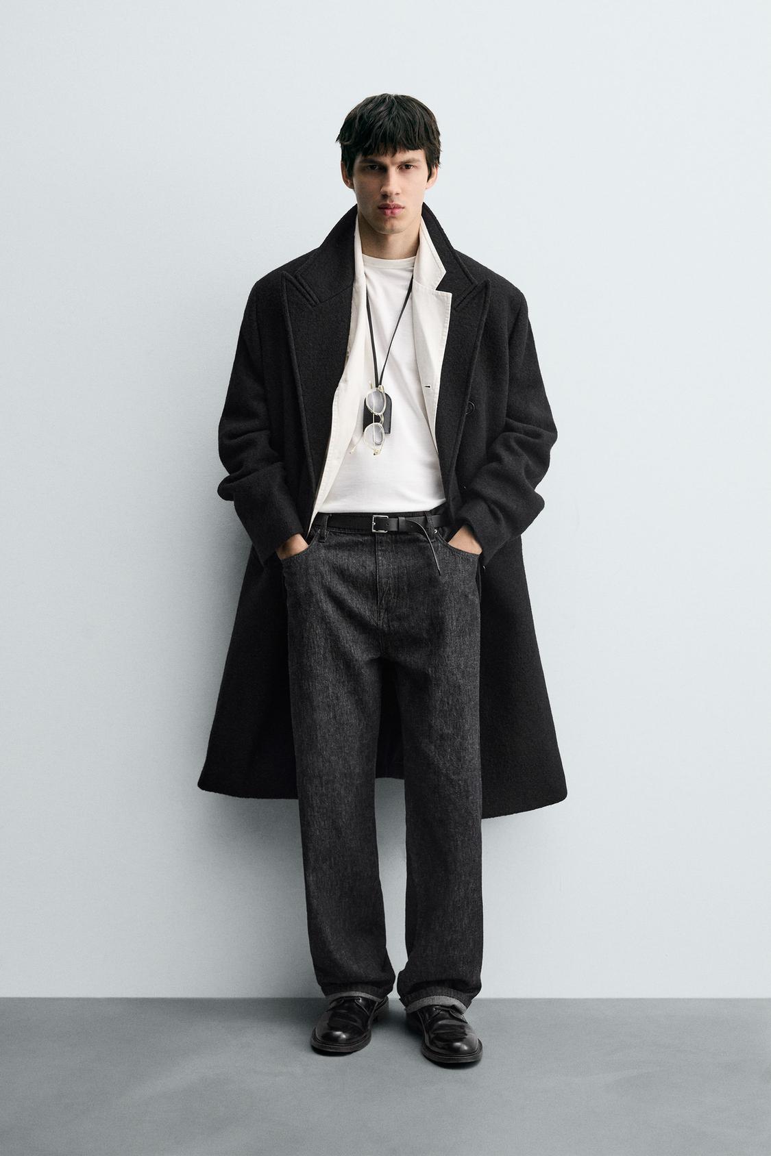 MANTEAU LAINE TEXTURE BOUCLÉ