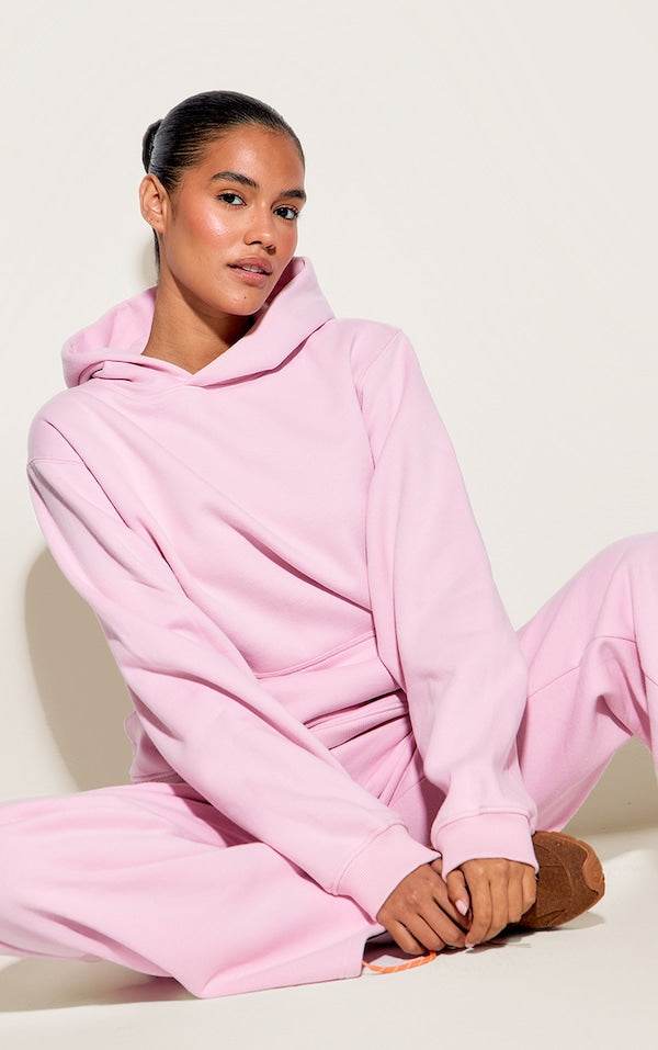HOODIE PULLOVER EN COTON POLAIRE
