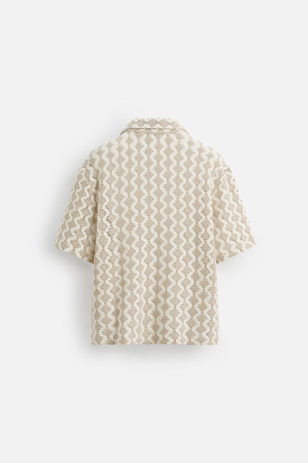 CHEMISE STRUCTURÉE CROCHET