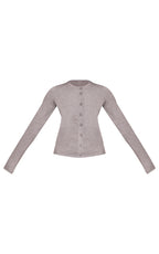CARDIGAN EN MAILLE FINE À BOUTONS