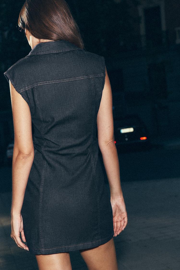 ROBE COURTE Z1975 EN DENIM