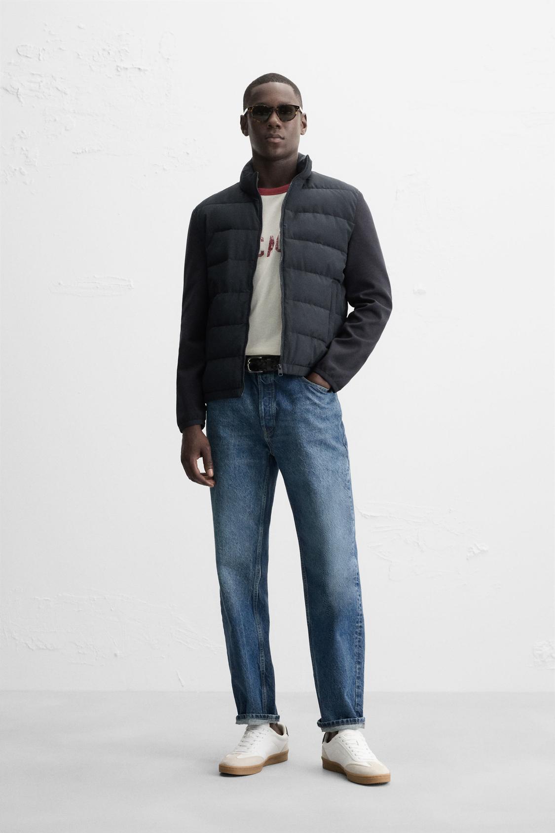 VESTE MATELASSÉE COMBINÉE