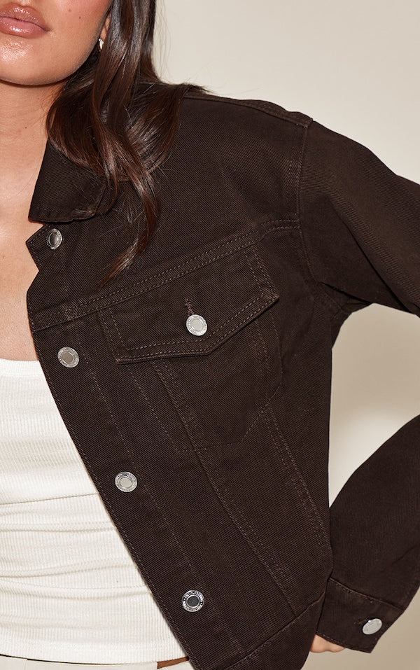 VESTE AJUSTÉE EN JEAN VINTAGE