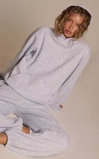 HOODIE PULLOVER EN COTON POLAIRE