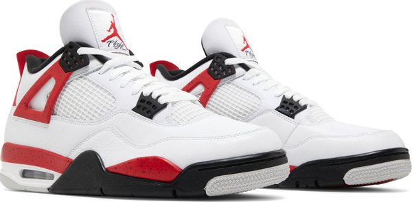 Air Jordan 4 - Blanc / Rouge