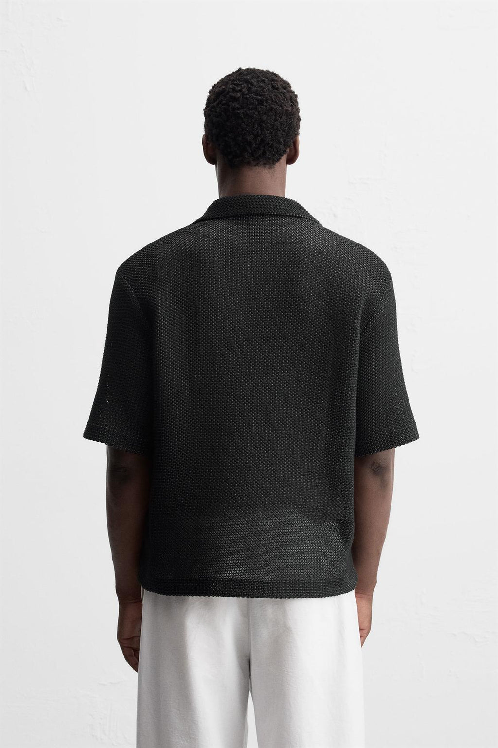 CHEMISE STRUCTURÉE OUVERTE