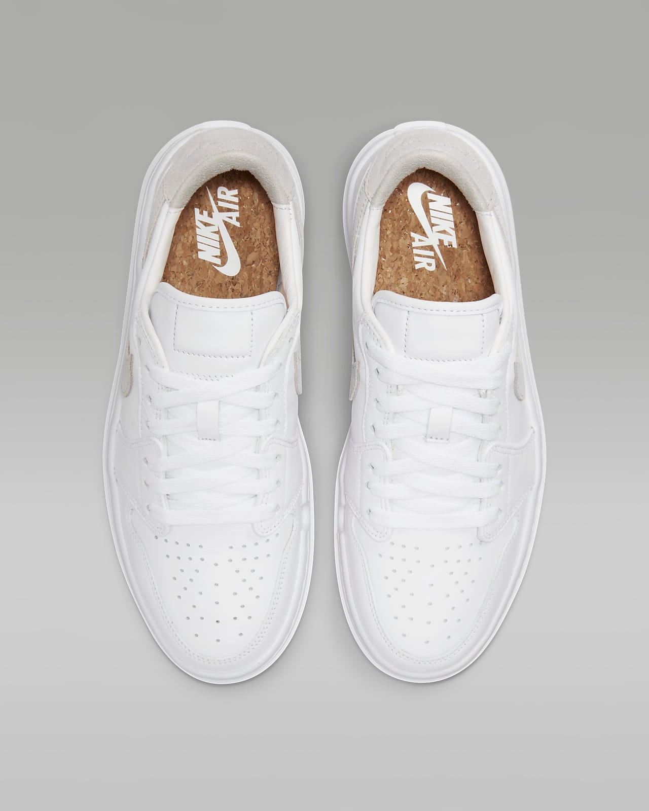 Air Jordan 1 Low - Blanc /  Beige
